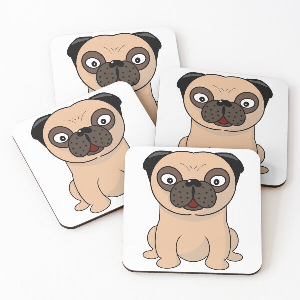 Item preview, Pug lovers, pug dog cartoon designed and sold by YoshiArtDesign.