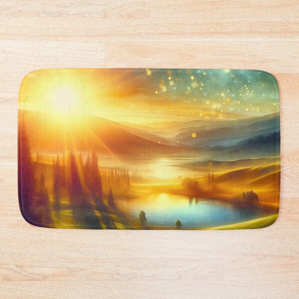 Item preview, Golden Serenity Unveiled designed and sold by AI-Only Creations.