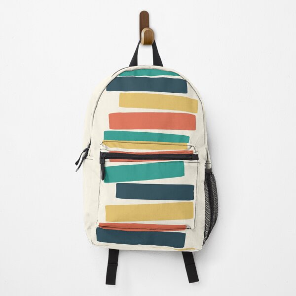 Item preview, Mid Century Modern Atomic Stacked Blocks Cream designed and sold by trdstudio.