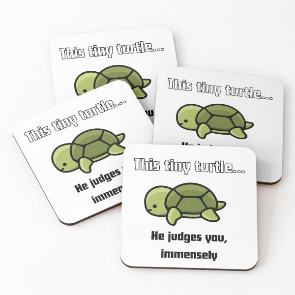 Item preview, This Tiny Turtle He judges You, immensely designed and sold by StarArtsStudio.