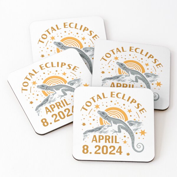 Item preview, April 8 2024 Total Solar Eclipse Funny Grey Lizard Family T-Shirt designed and sold by thespecialtyhub.