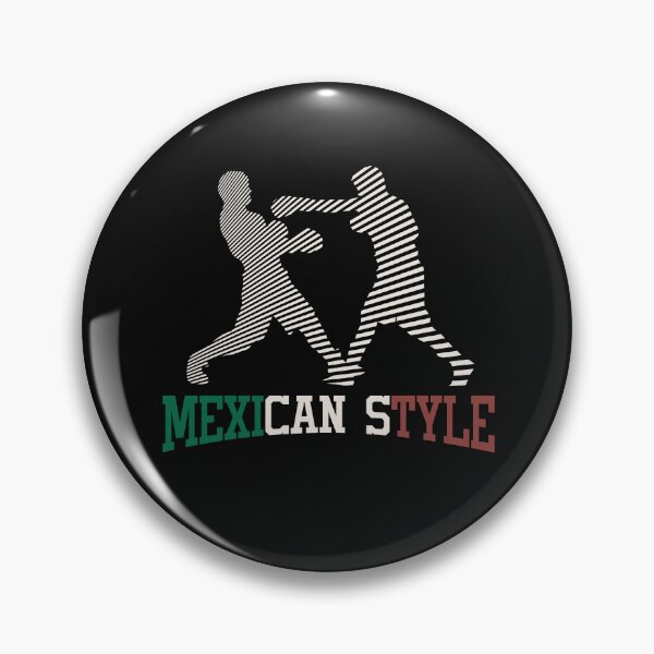 Item preview, Two Boxers Fighting Mexican Style Boxing Mexico Flag Colors designed and sold by alenaz.