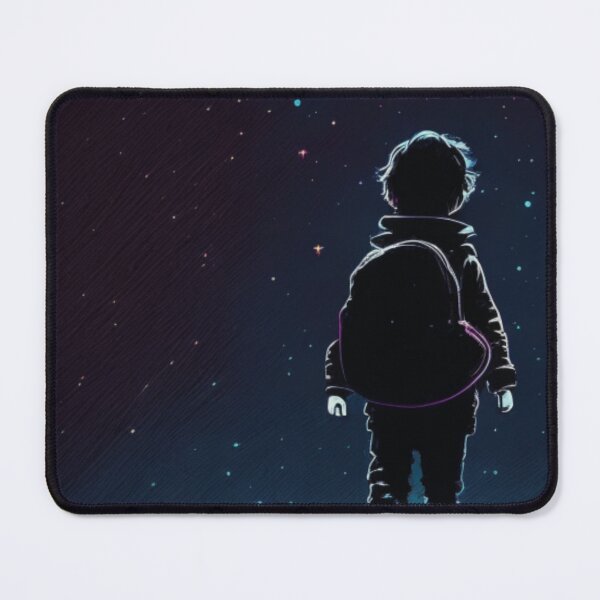 Item preview, Child alone, walking under a sky full of stars designed and sold by oceanventure.