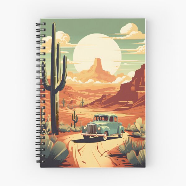 Item preview, Desert Van: Vintage Ride Among the Cacti designed and sold by Plant-shop.
