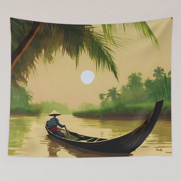 Item preview, Mystic Mekong Delta designed and sold by colorvisionart.