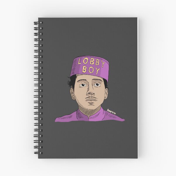 Item preview, Wes Anderson's Lobby Boy Illustration in color! designed and sold by burrotees.