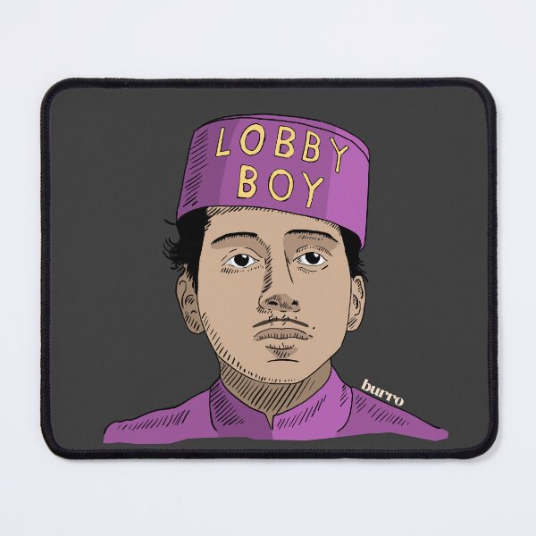 Item preview, Wes Anderson's Lobby Boy Illustration in color! designed and sold by burrotees.