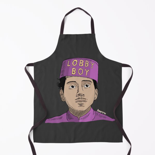 Item preview, Wes Anderson's Lobby Boy Illustration in color! designed and sold by burrotees.