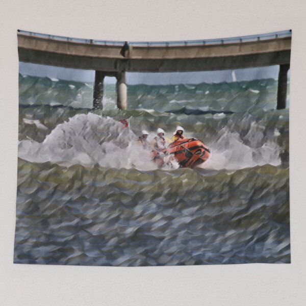 Item preview, Lifeboat Rescue In Slumber designed and sold by Fearless-Fox.