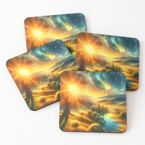 Item preview, Sunlit Tranquility Symphony designed and sold by AI-Only Creations.
