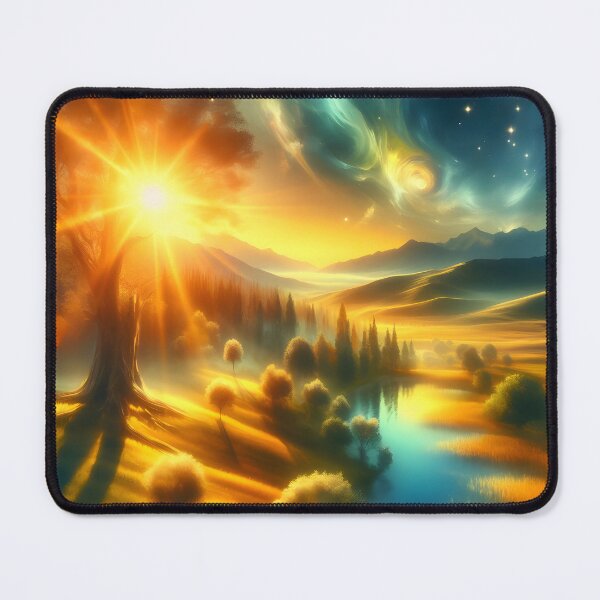 Item preview, Sunlit Tranquility Symphony designed and sold by AI-Only Creations.