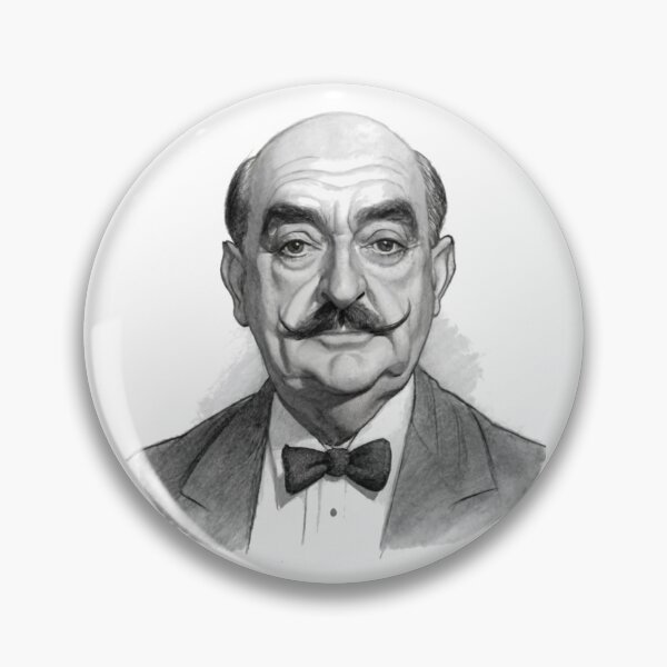 Item preview, Hercule Poirot Caricature designed and sold by BarklesStudio.