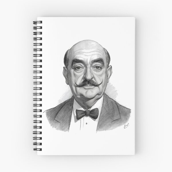 Item preview, Hercule Poirot Caricature designed and sold by BarklesStudio.