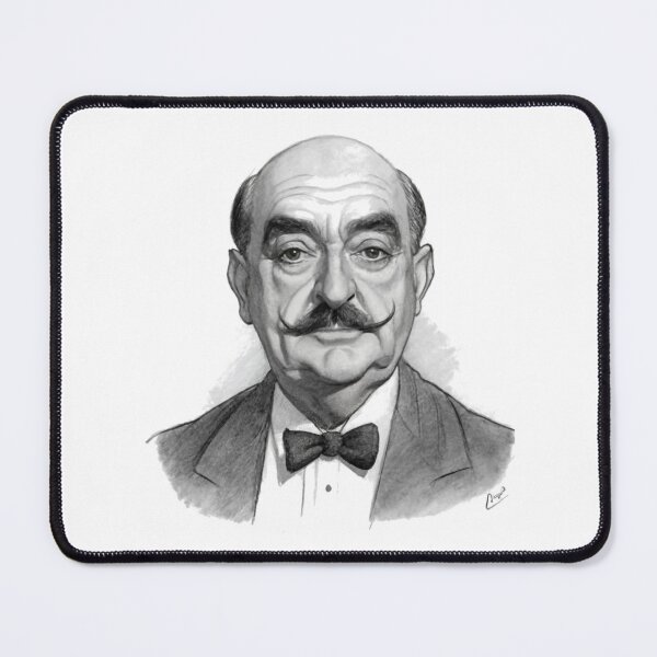 Item preview, Hercule Poirot Caricature designed and sold by BarklesStudio.