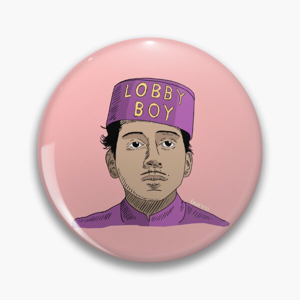 Item preview, Wes Anderson's Lobby Boy Illustration in color II! designed and sold by burrotees.