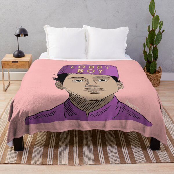 Item preview, Wes Anderson's Lobby Boy Illustration in color II! designed and sold by burrotees.