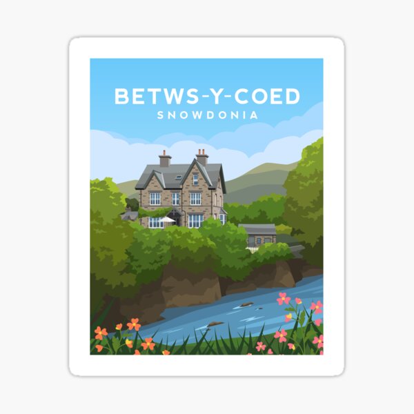 Item preview, Betws Y Coed, Snowdonia North Wales designed and sold by typelab.