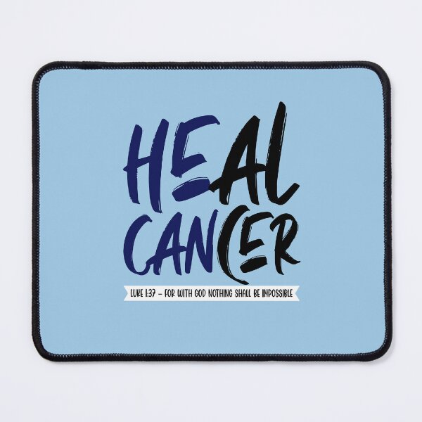 Item preview, HE CAN HEAL CANCER For with God Nothing Shall be Impossible (LUKE 1:37) designed and sold by elizaldesigns.