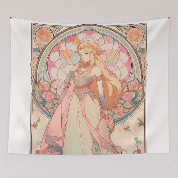 Item preview, Silent Princess Stained Glass  designed and sold by HummingbirdIA.