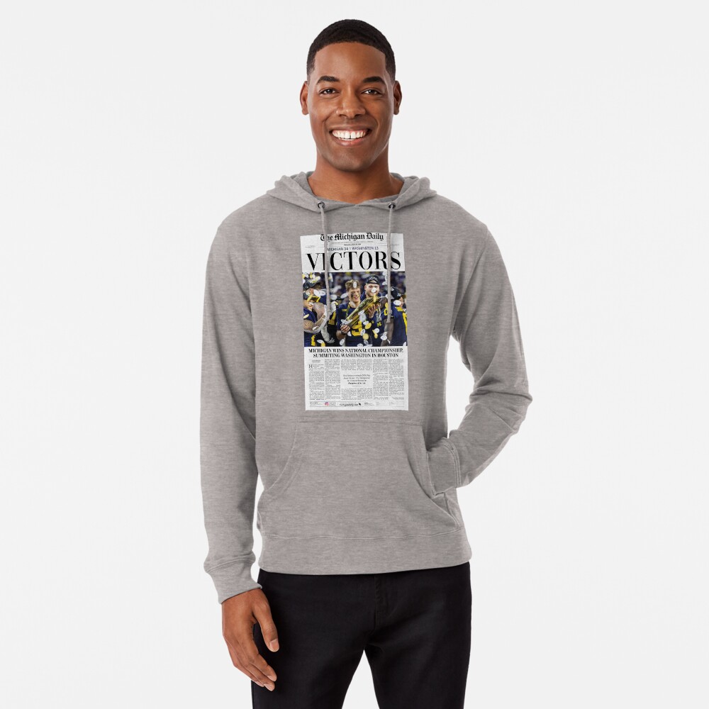 Item preview, Lightweight Hoodie designed and sold by michigan-daily.