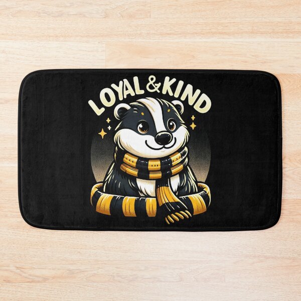 Item preview, Loyal and Kind - Badger with a Scarf - Fantasy designed and sold by Fenay Designs.