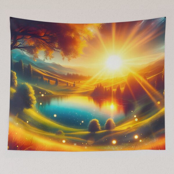 Item preview, Journey into Radiant Landscapes designed and sold by AI-Only Creations.