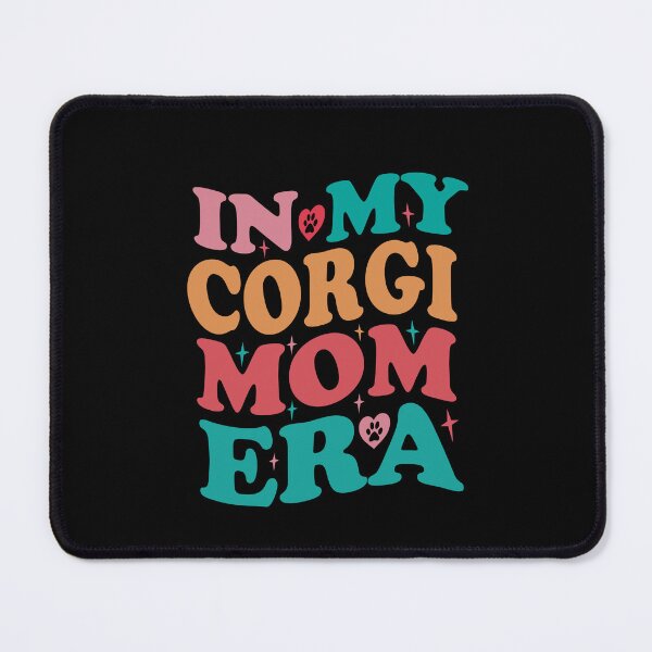 Item preview, In My Corgi Mom Era Groovy Retro Gift designed and sold by Guarddogdrive.
