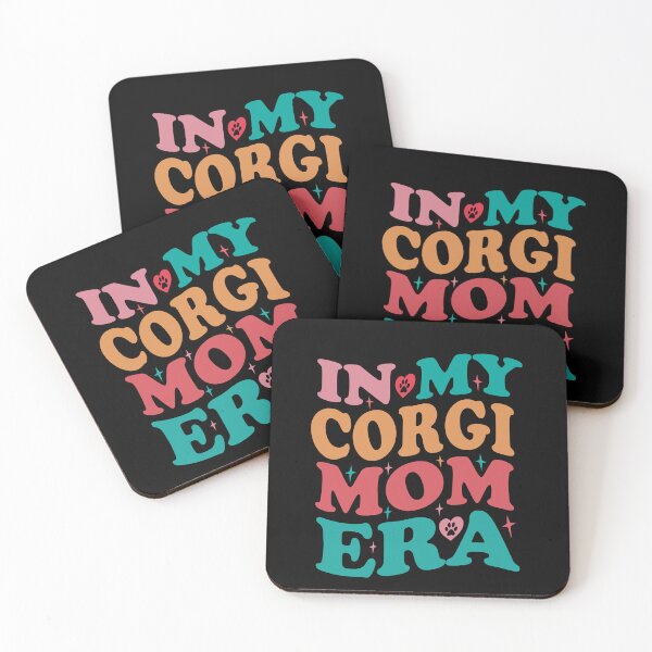 Item preview, In My Corgi Mom Era Groovy Retro Gift designed and sold by Guarddogdrive.