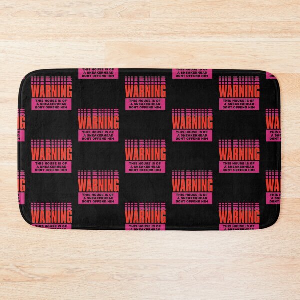 Item preview, A Warning SNIKER poster for a sneakerhead  designed and sold by Vintagevise.