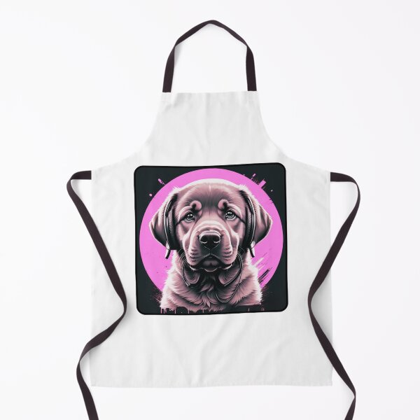 Item preview, "Groovy Labrador: Vibes in Every Beat! ?? PINK designed and sold by Lahate.
