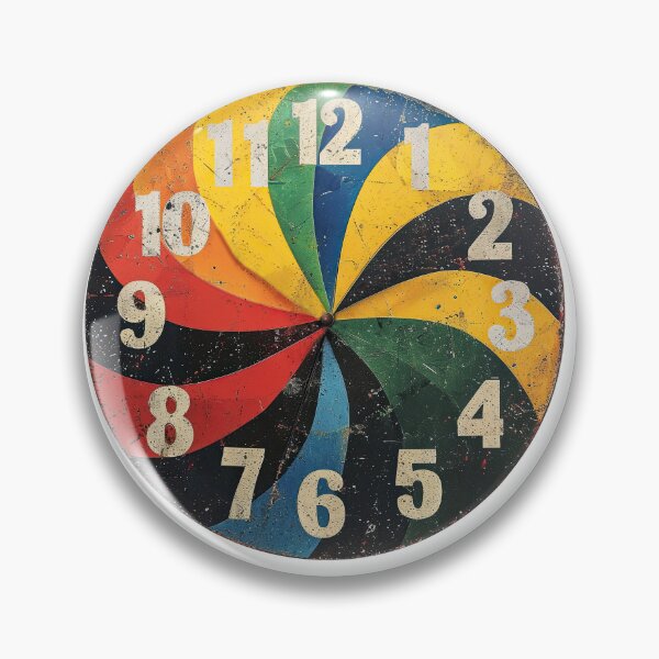 Item preview, Abstract Wall Clock 3 designed and sold by 3 CITIES.