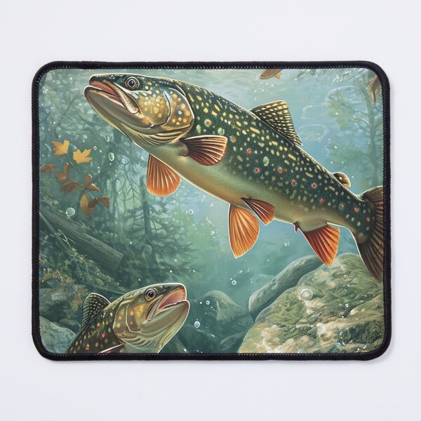 Item preview, Brook Trout in a Beautiful Stream designed and sold by fishindecals.