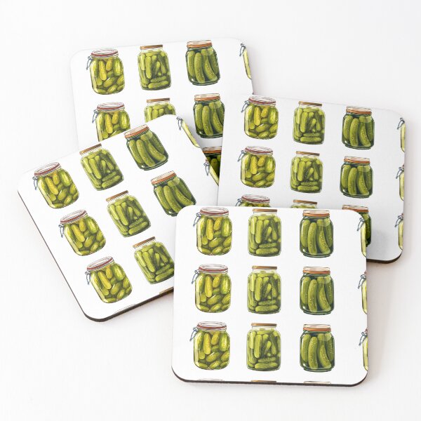 Item preview, Big jar of pickles trio pack designed and sold by Weirdanya.
