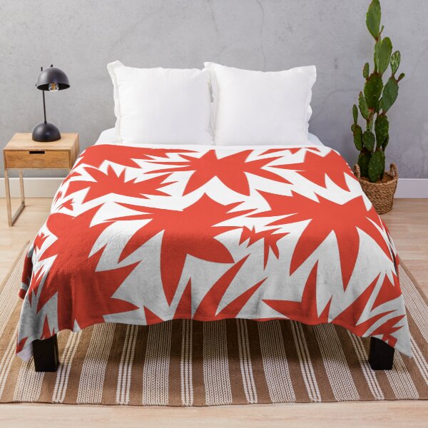 Item preview, Orange Irregular Leaves PATTERN designed and sold by Lovesicker.