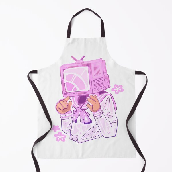 Item preview, Pink TV Head designed and sold by Mossysplashart.