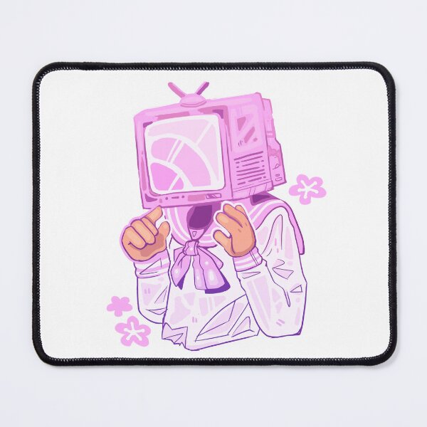 Item preview, Pink TV Head designed and sold by Mossysplashart.
