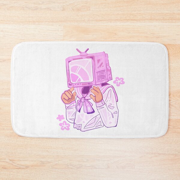 Item preview, Pink TV Head designed and sold by Mossysplashart.
