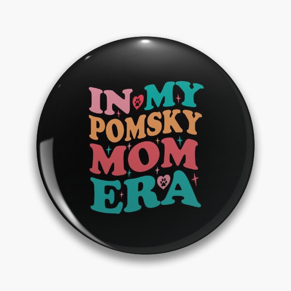 Item preview, In My Pomsky Mom Era Groovy Retro Gift designed and sold by Guarddogdrive.