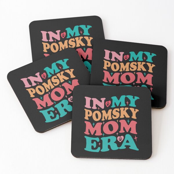Item preview, In My Pomsky Mom Era Groovy Retro Gift designed and sold by Guarddogdrive.
