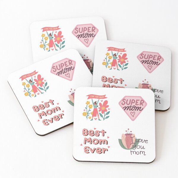 Item preview, best mom ever, super mom designed and sold by huape.