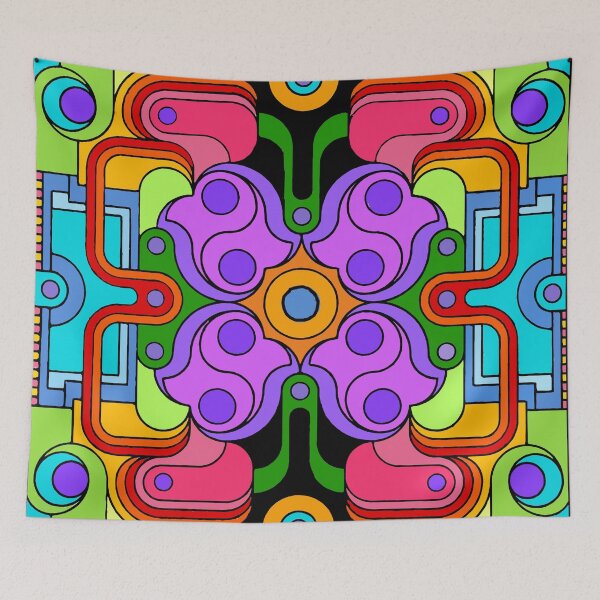 Item preview, Clematis Pseudo-Quilt designed and sold by Havocgirl.