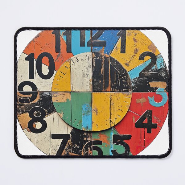 Item preview, Abstract Wall Clock 6 designed and sold by 3 CITIES.