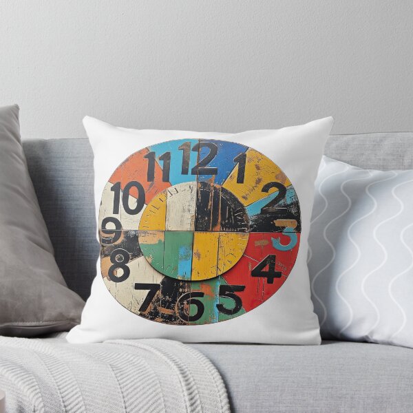 Item preview, Abstract Wall Clock 6 designed and sold by 3 CITIES.