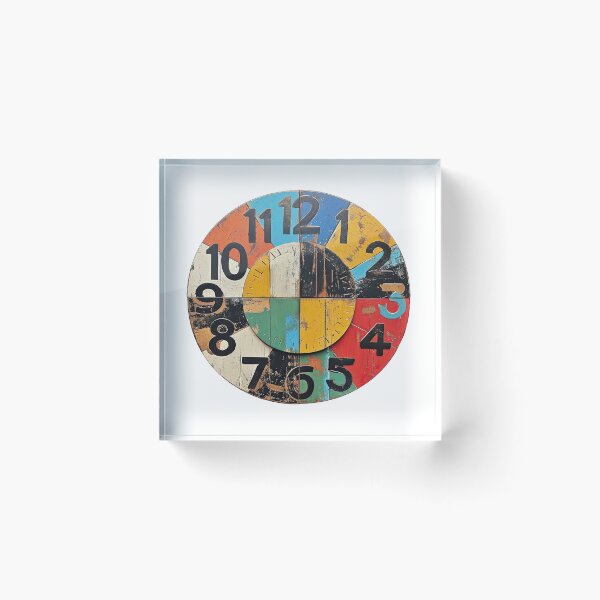 Item preview, Abstract Wall Clock 6 designed and sold by 3 CITIES.