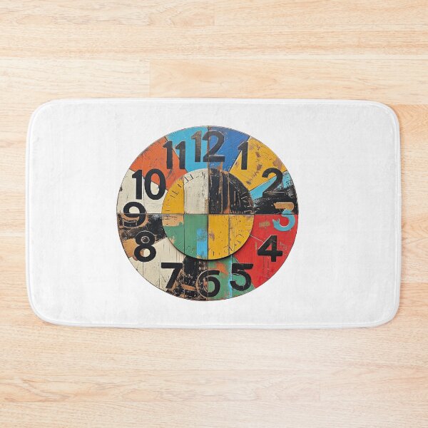 Item preview, Abstract Wall Clock 6 designed and sold by Charlies-Artbox.