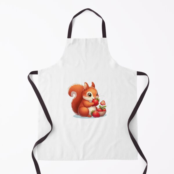 Item preview, Squirrel eating strawberry designed and sold by Kenji11.