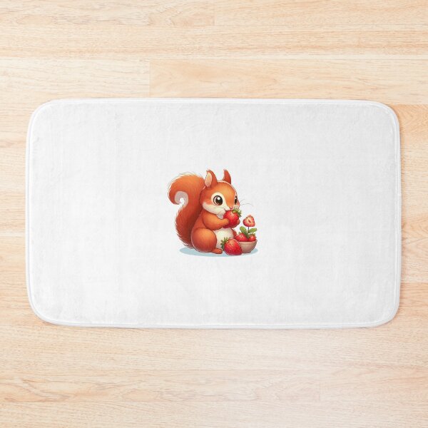 Item preview, Squirrel eating strawberry designed and sold by Kenji11.