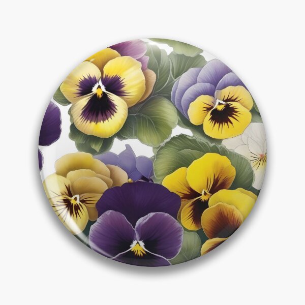 Item preview, WILD PANSIE FLOWERS designed and sold by PIGCASSOSAIART.