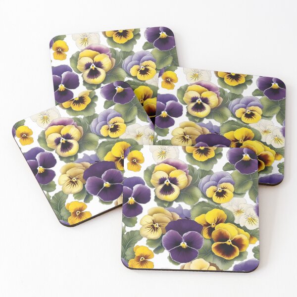 Item preview, WILD PANSIE FLOWERS designed and sold by PIGCASSOSAIART.