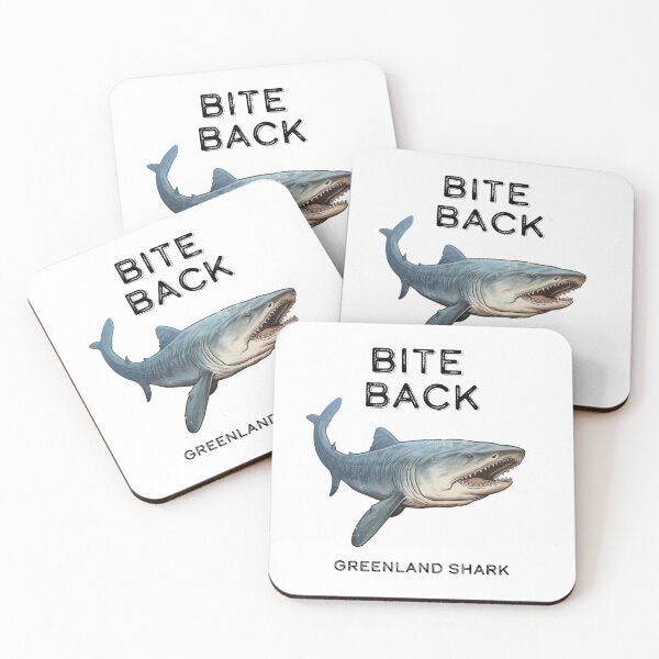 Item preview, Greenland Shark Bite Back  designed and sold by DinoKate.